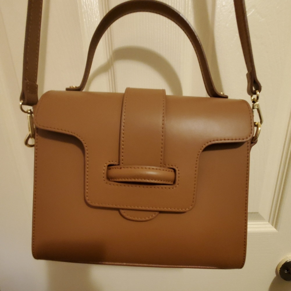 Valentina Fiori Leather Bag